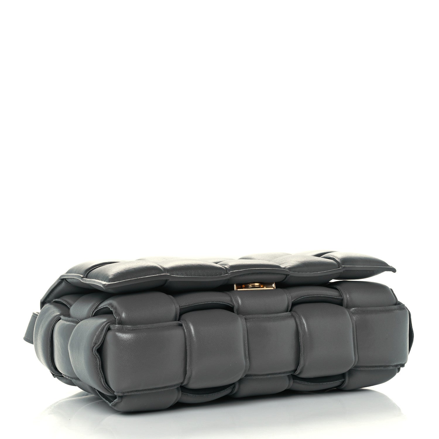Bottega Veneta Nappa Maxi Intreccio Padded Cassette Crossbody Bag Thunder 4 of 12