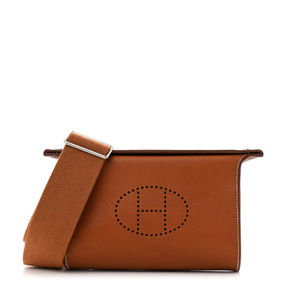 Hermes Barenia Faubourg Videpoches Fauve Gold 1 of 11