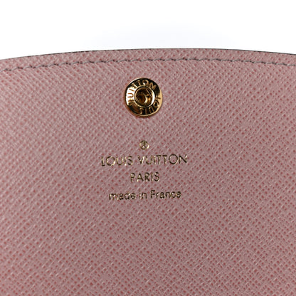 Louis Vuitton Monogram Emilie Wallet Rose Ballerine 5 of 12