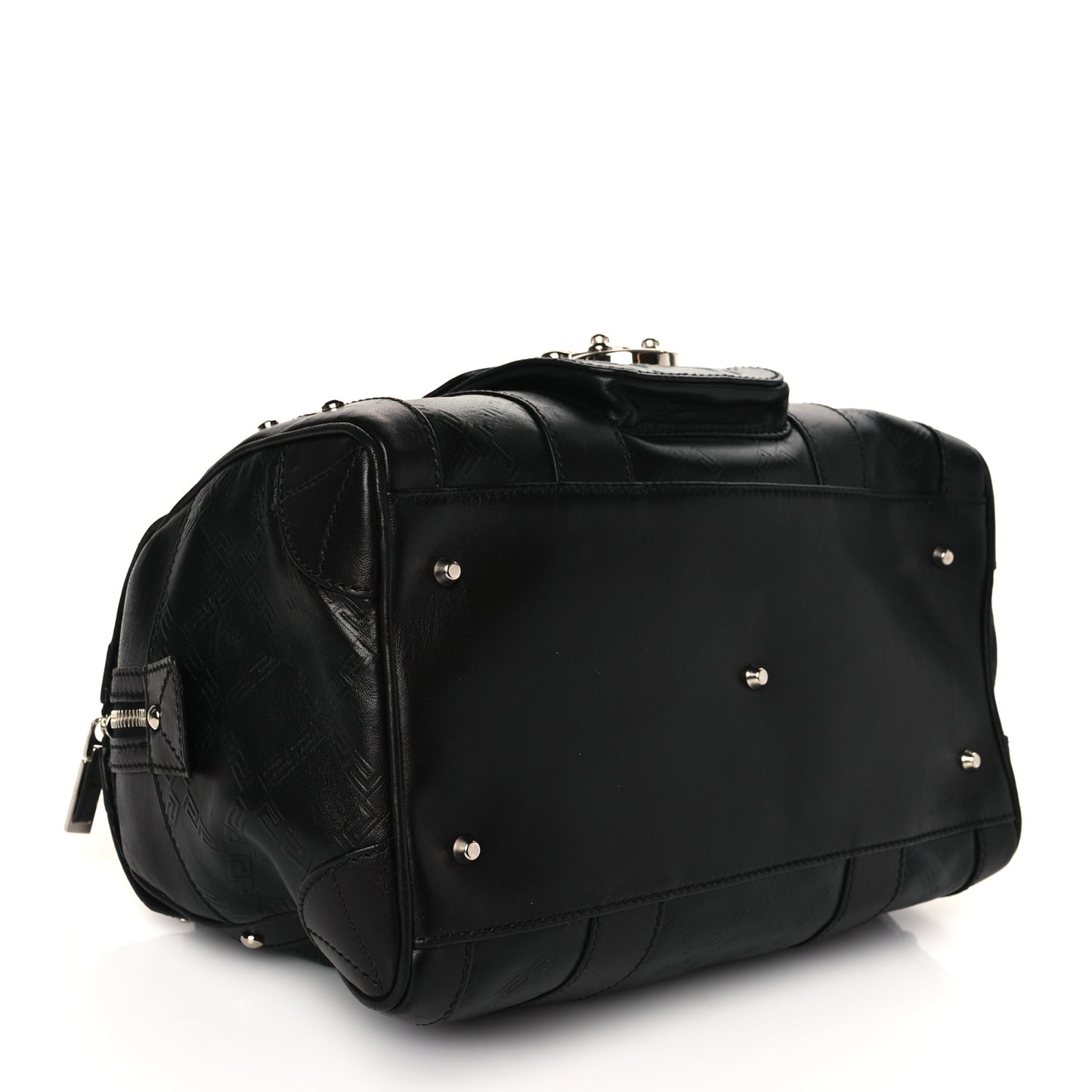 Nappa Quilted Icon Bowler Black