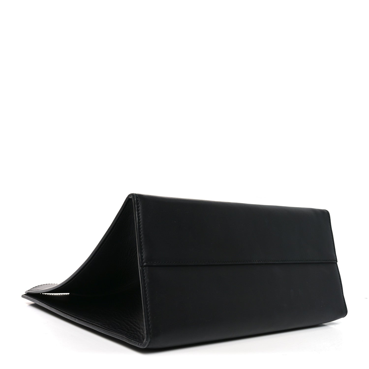 Gucci Calfskin Embossed Medium XL Tote Black 4 of 9