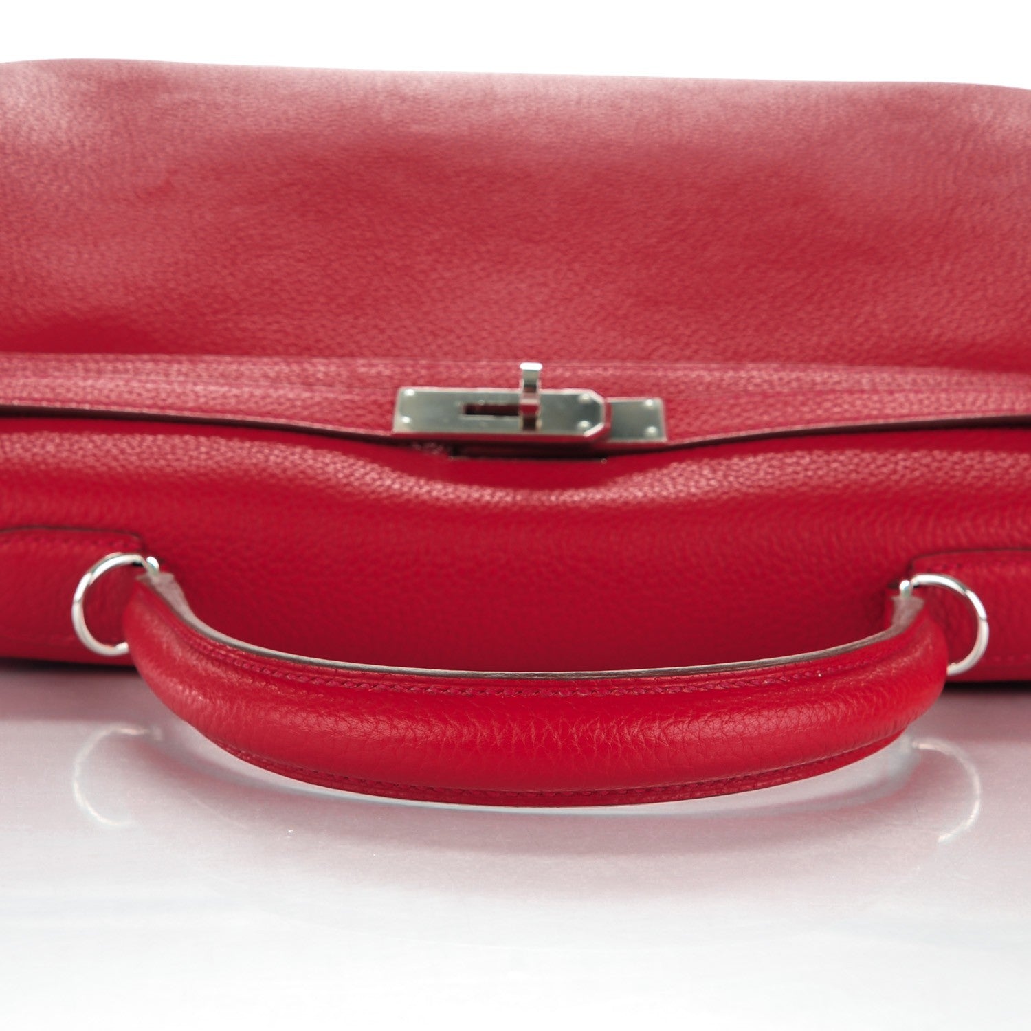 Hermes Togo Kelly Retourne 35 Rouge Casaque 12 of 26