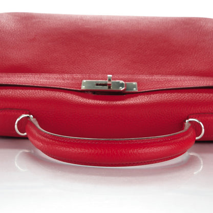 Hermes Togo Kelly Retourne 35 Rouge Casaque 12 of 26