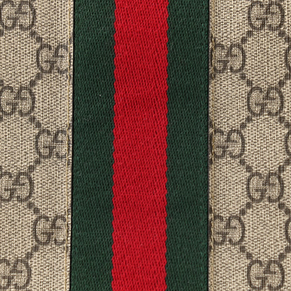 Gucci X DISNEY GG Supreme Monogram Web Three Little Pigs Ophidia Documents Holder Beige New Acero 9 of 9