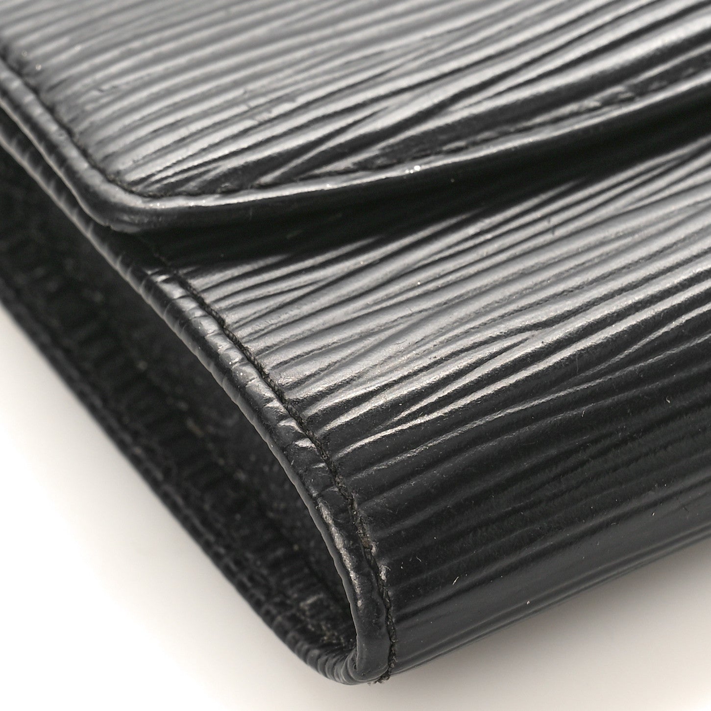Louis Vuitton Epi Porte-Monnaie Simple Coin Purse Black 8 of 9