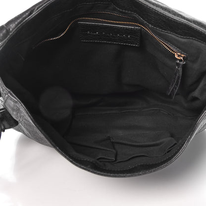 Balenciaga Agneau Classic Hardware Neo Folk Messenger Black 9 of 19