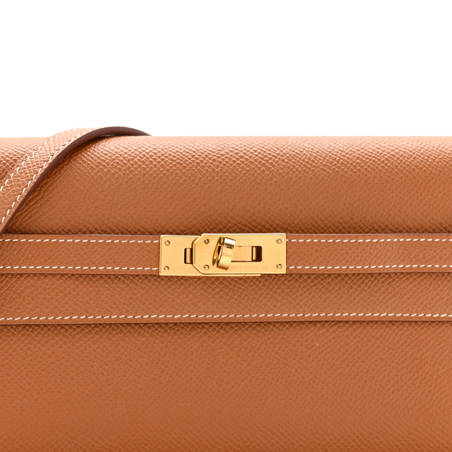 Hermes Epsom Kelly Wallet To Go Gold 8 of 11