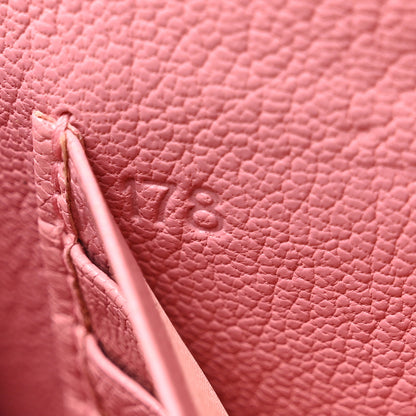 Miu Miu Goatskin Madras Bicolor Flap Wallet Pink 10 of 10