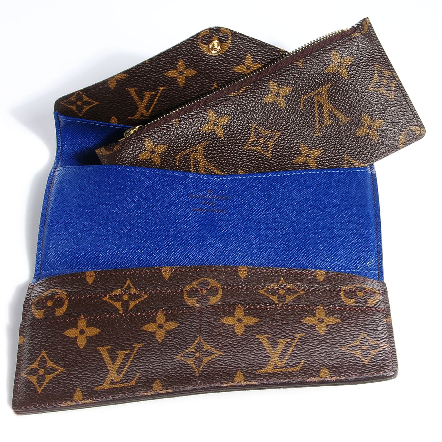Monogram Josephine Wallet Blue
