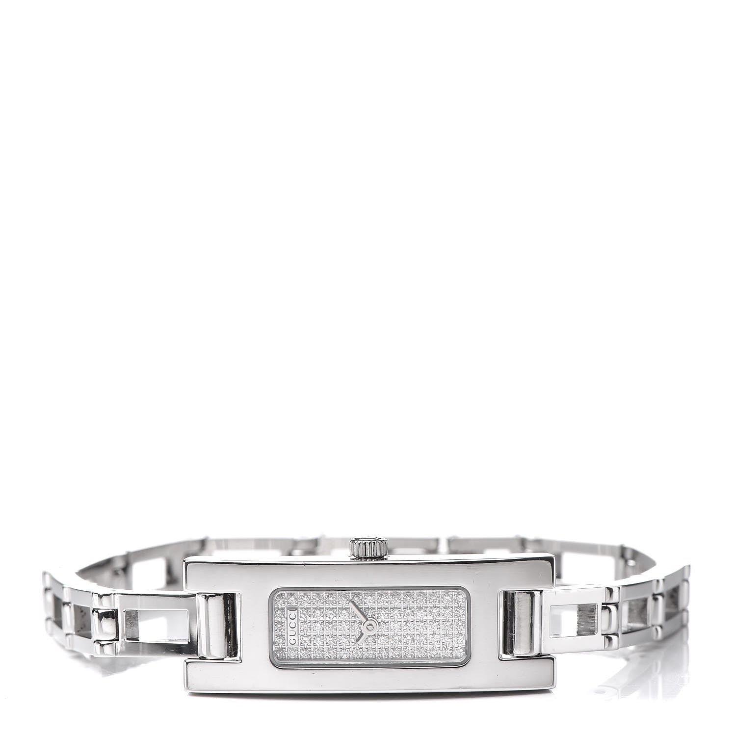 Gucci Stainless Steel Diamond 12mm 3900L Quartz Watch 3 of 6