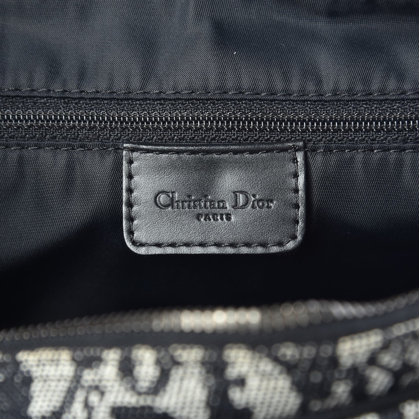 Monogram Messenger Black