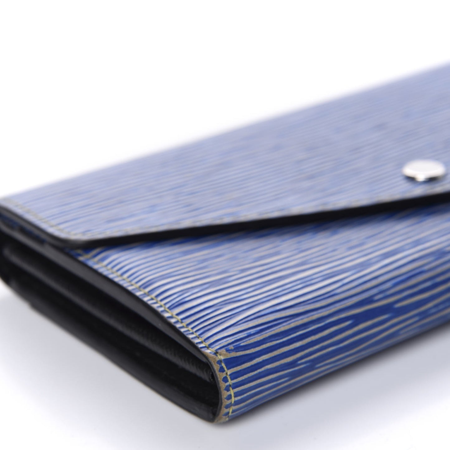 Epi Sarah Wallet NM Denim Light