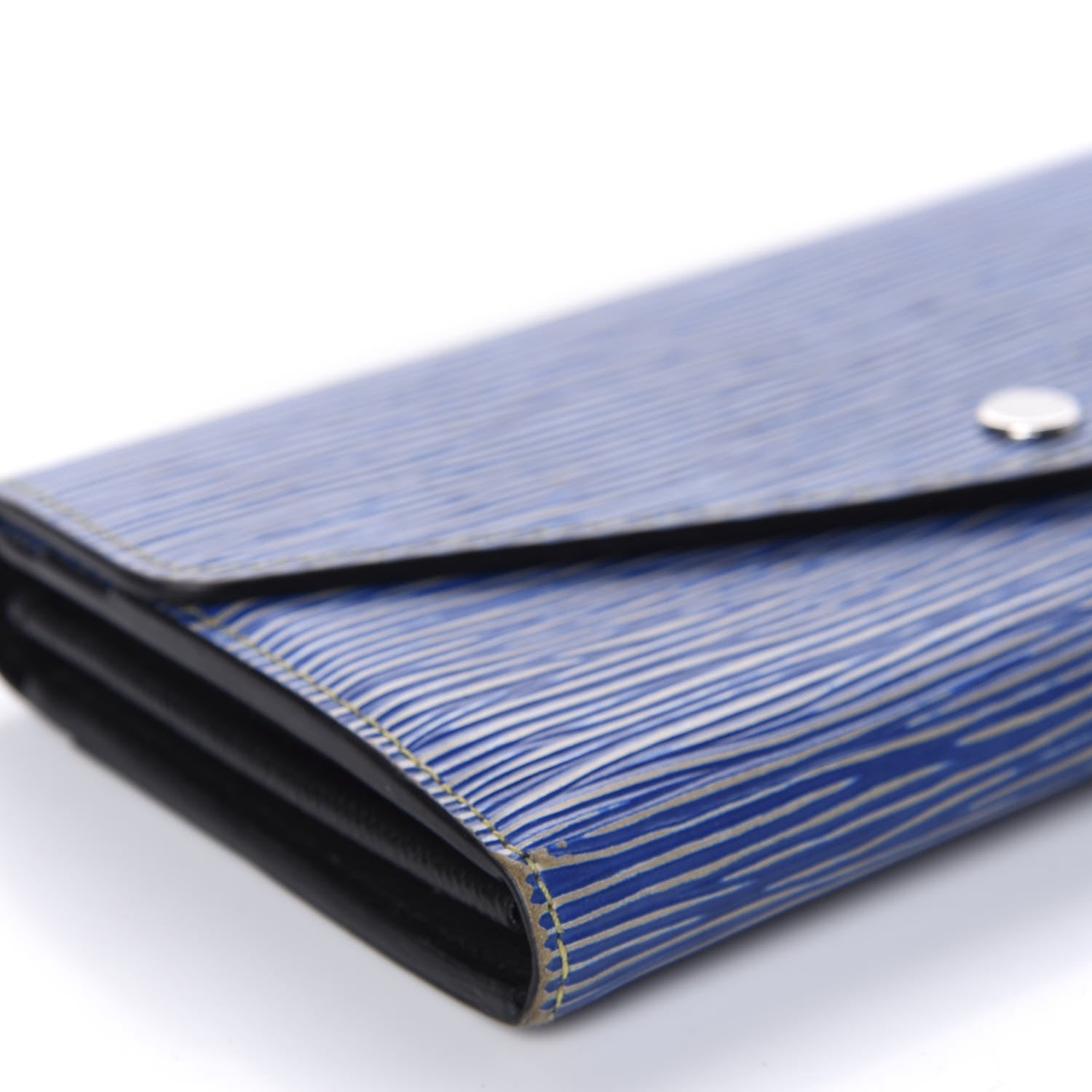 Louis Vuitton Epi Sarah Wallet NM Denim Light 6 of 8