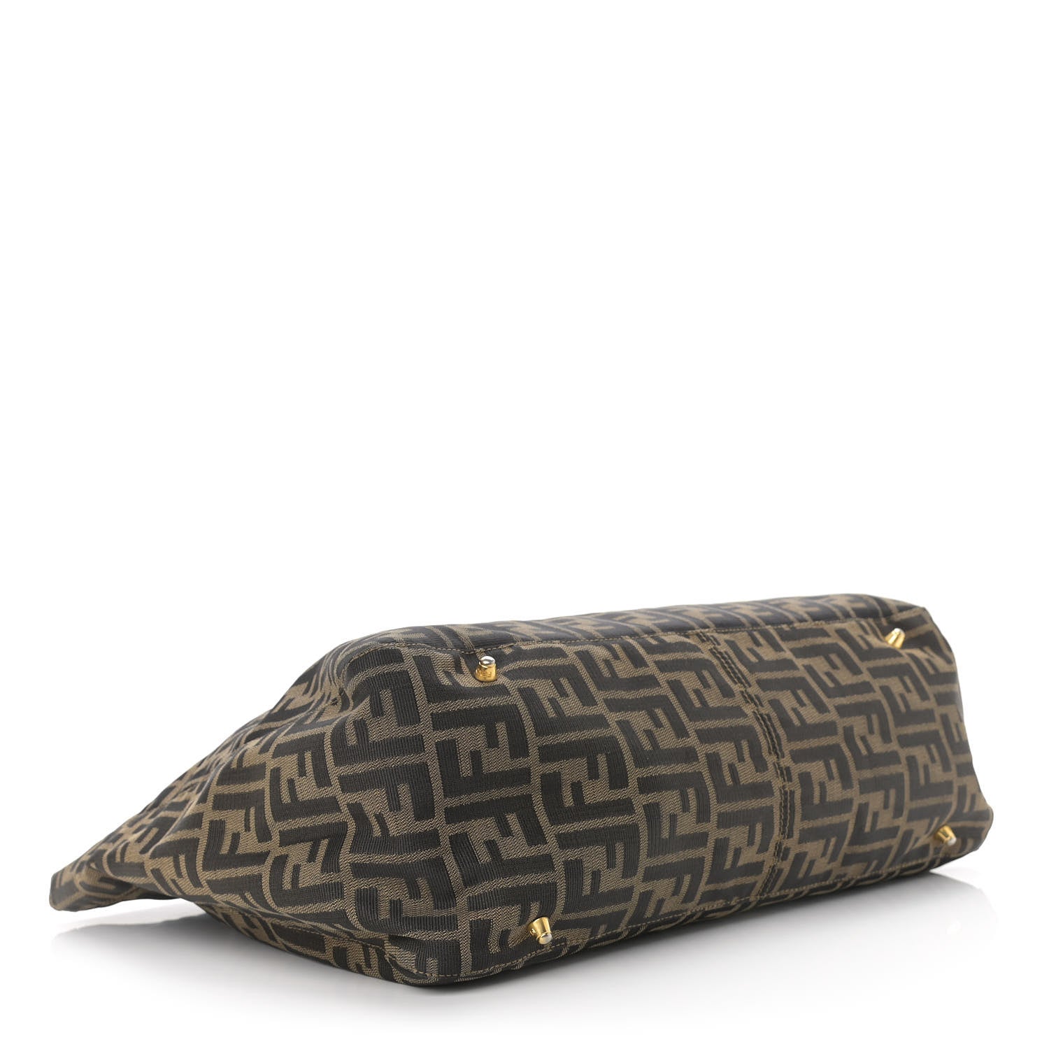 Fendi Zucca Holdall Tote Tobacco Black 3 of 12