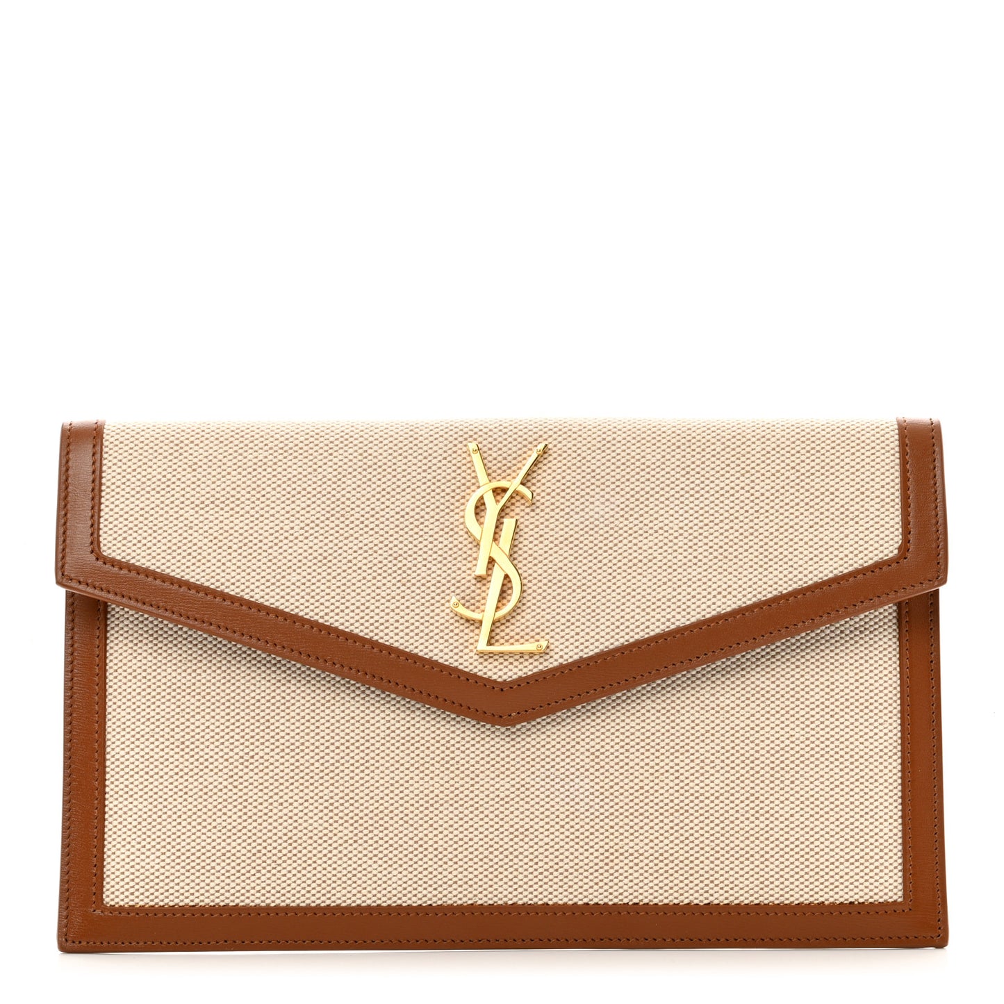 Canvas Uptown Pouch Natural Beige Brick