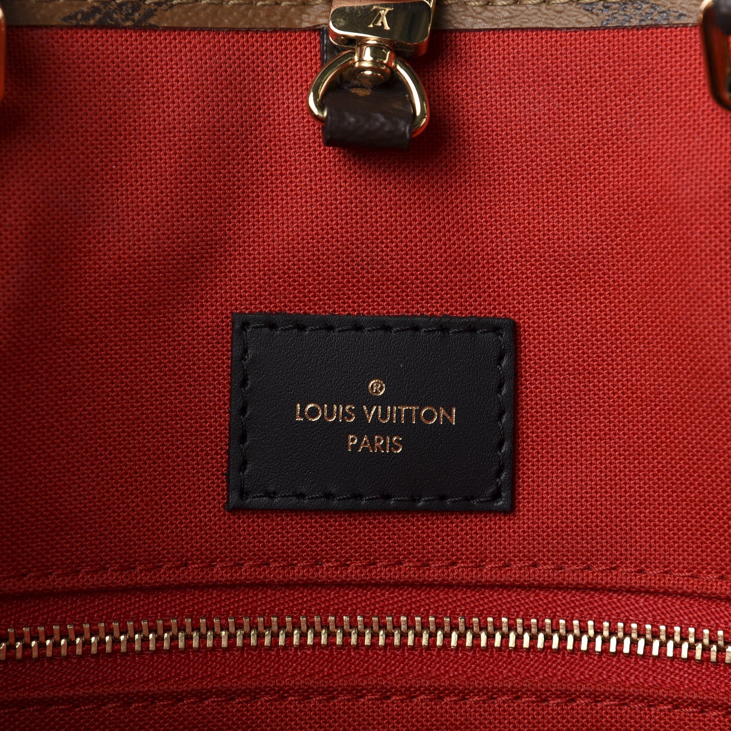 Louis Vuitton Reverse Monogram Giant Onthego MM 9 of 12