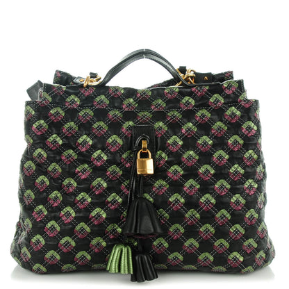 Marc Jacobs Calfskin Quilted Robert Leslie Bag Black 1 of 7