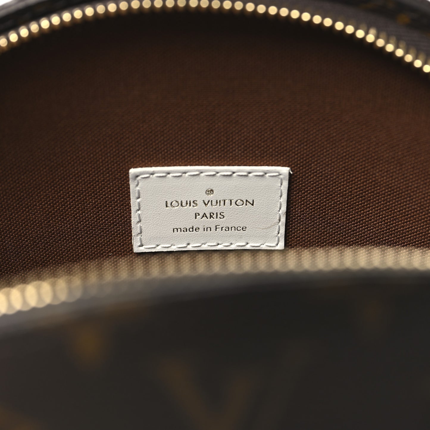 Monogram LV Match Ellipse BB White