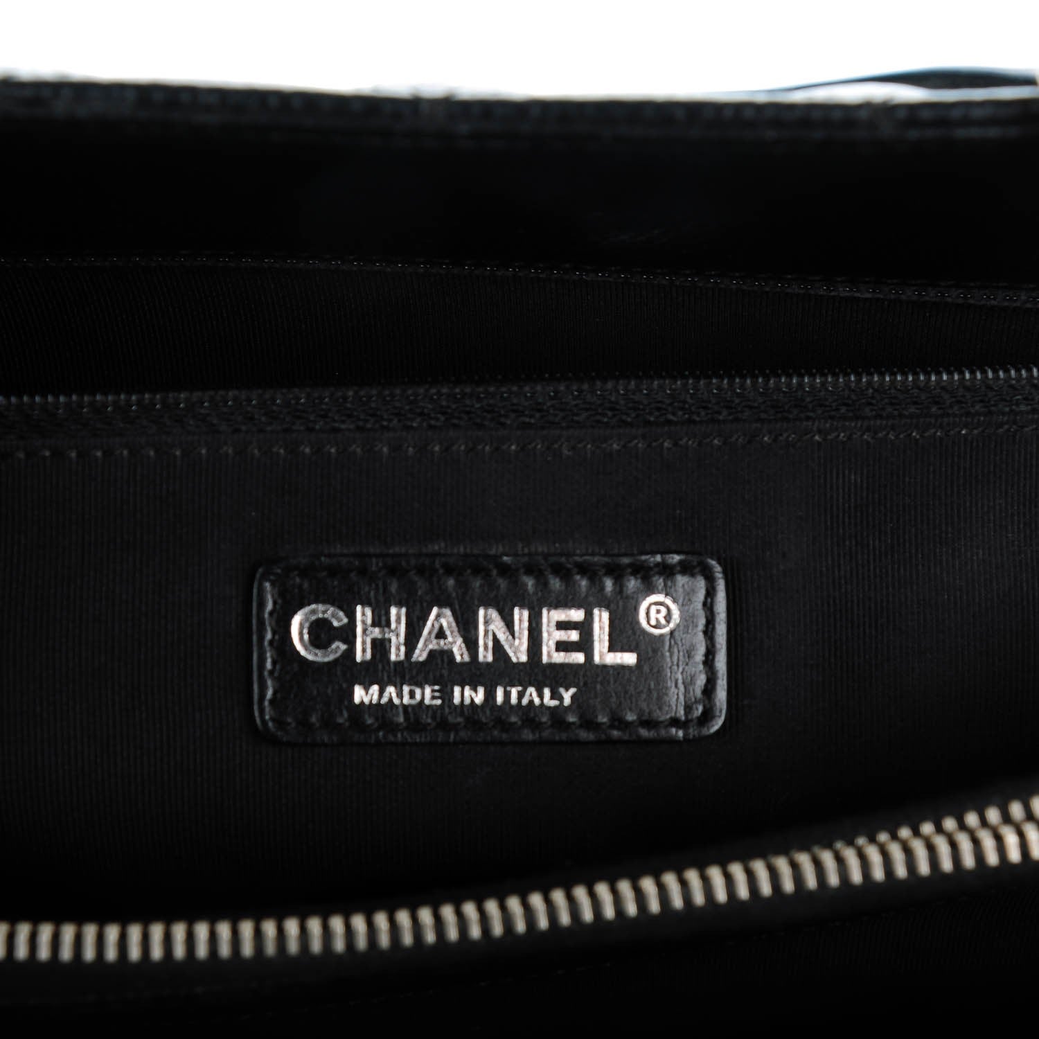 Chanel Caviar Quilted Grand Shopping Tote GST Black 7 of 8