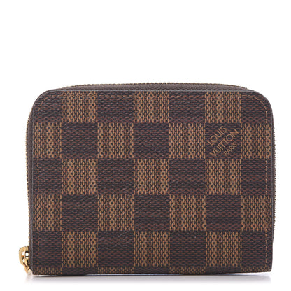 Louis Vuitton Damier Ebene Zippy Coin Purse 1 of 7