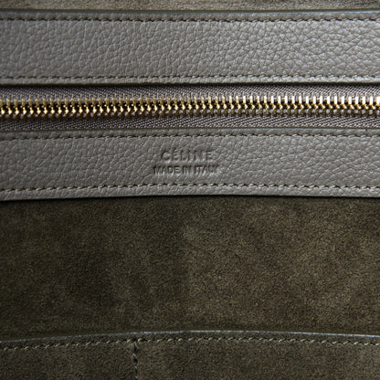 Celine Soft Grained Calfskin Small Belt Cabas Phantom Taupe 6 of 9