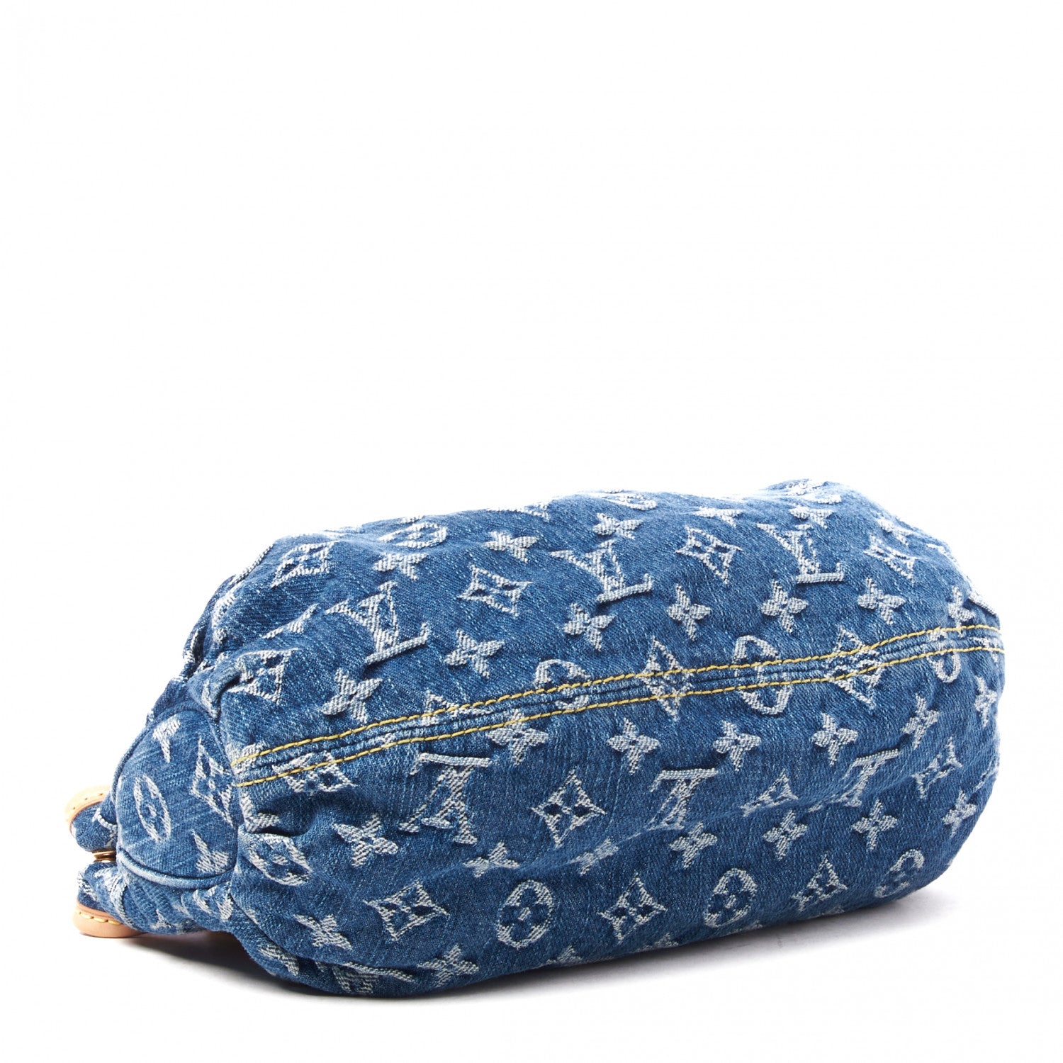Louis Vuitton Monogram Denim Pleaty Blue 3 of 8