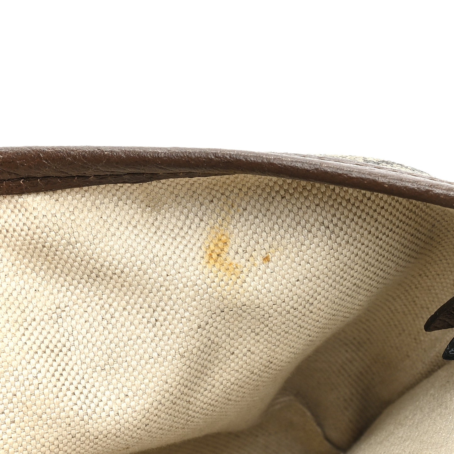 GG Supreme Monogram Neo Vintage Web Belt Bag Brown