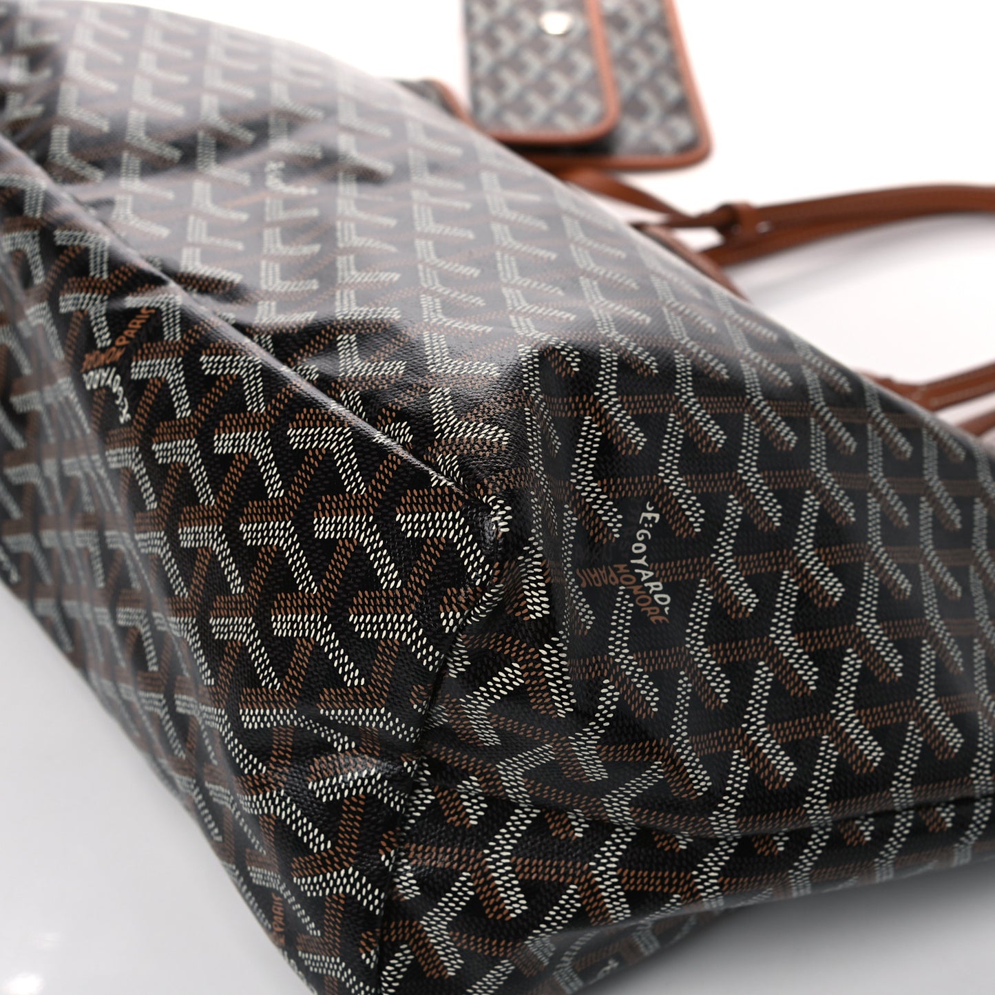 Goyardine Saint Louis PM Black Gold