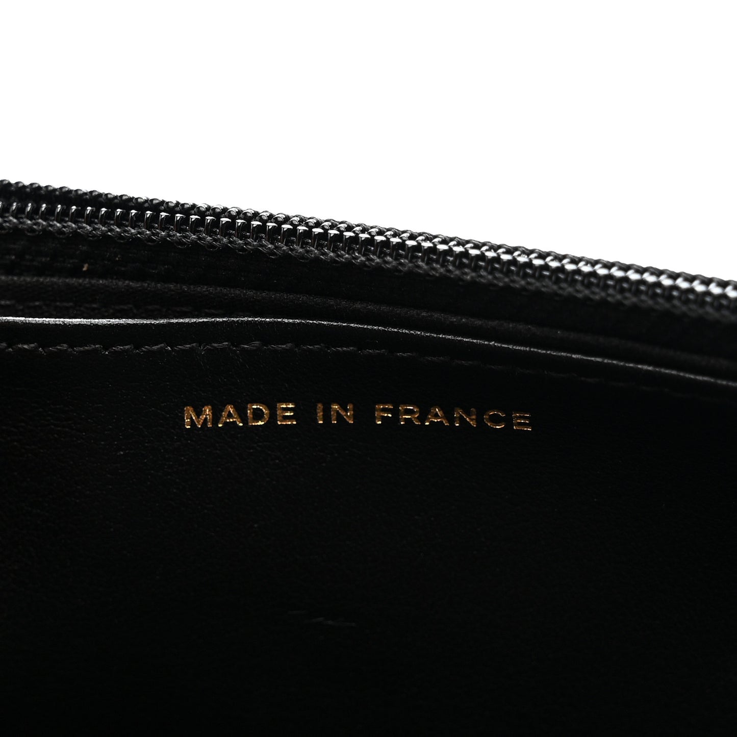 Caviar Quilted Boy Wallet On Chain WOC Black