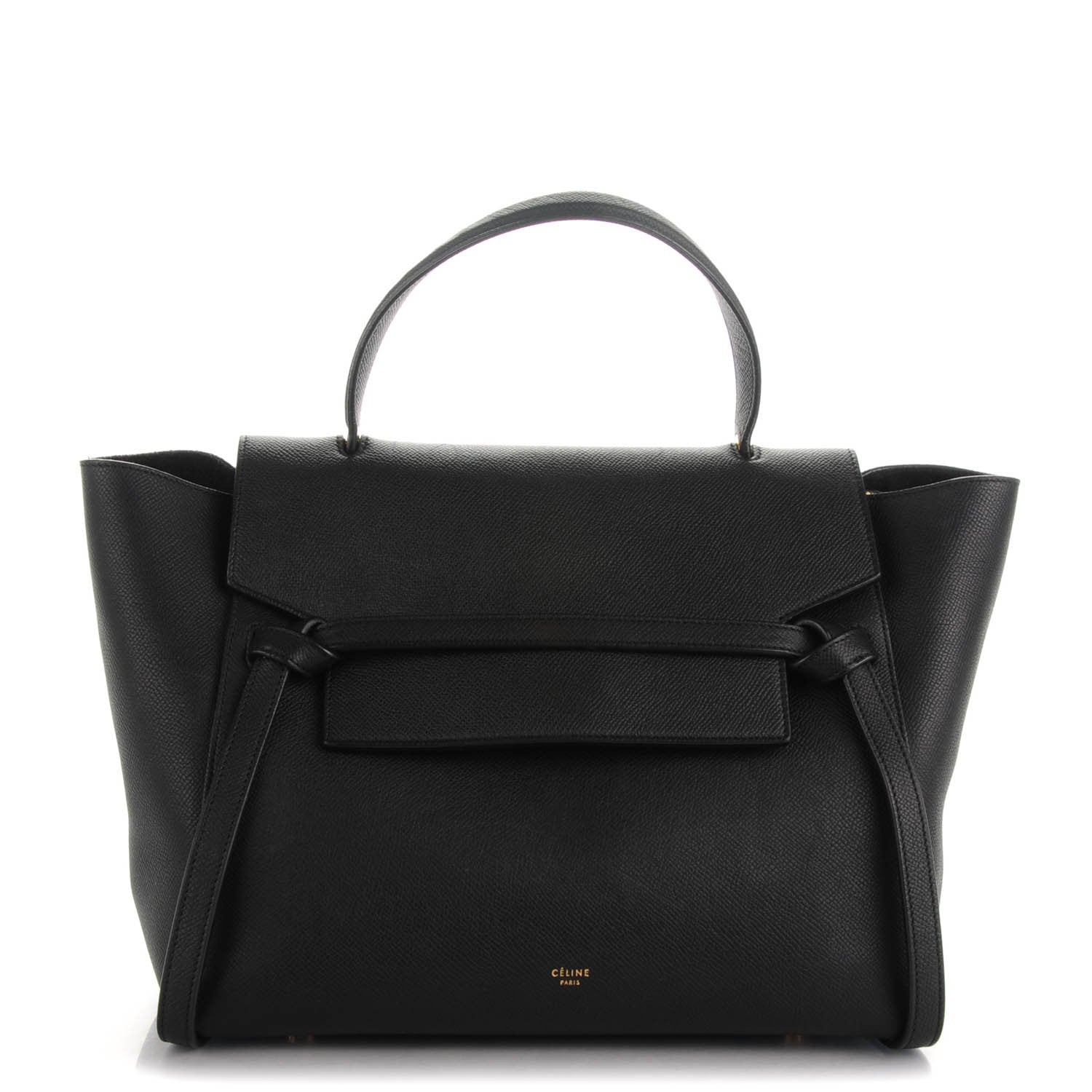 Celine Baby Grained Calfskin Mini Belt Bag Black 1 of 10