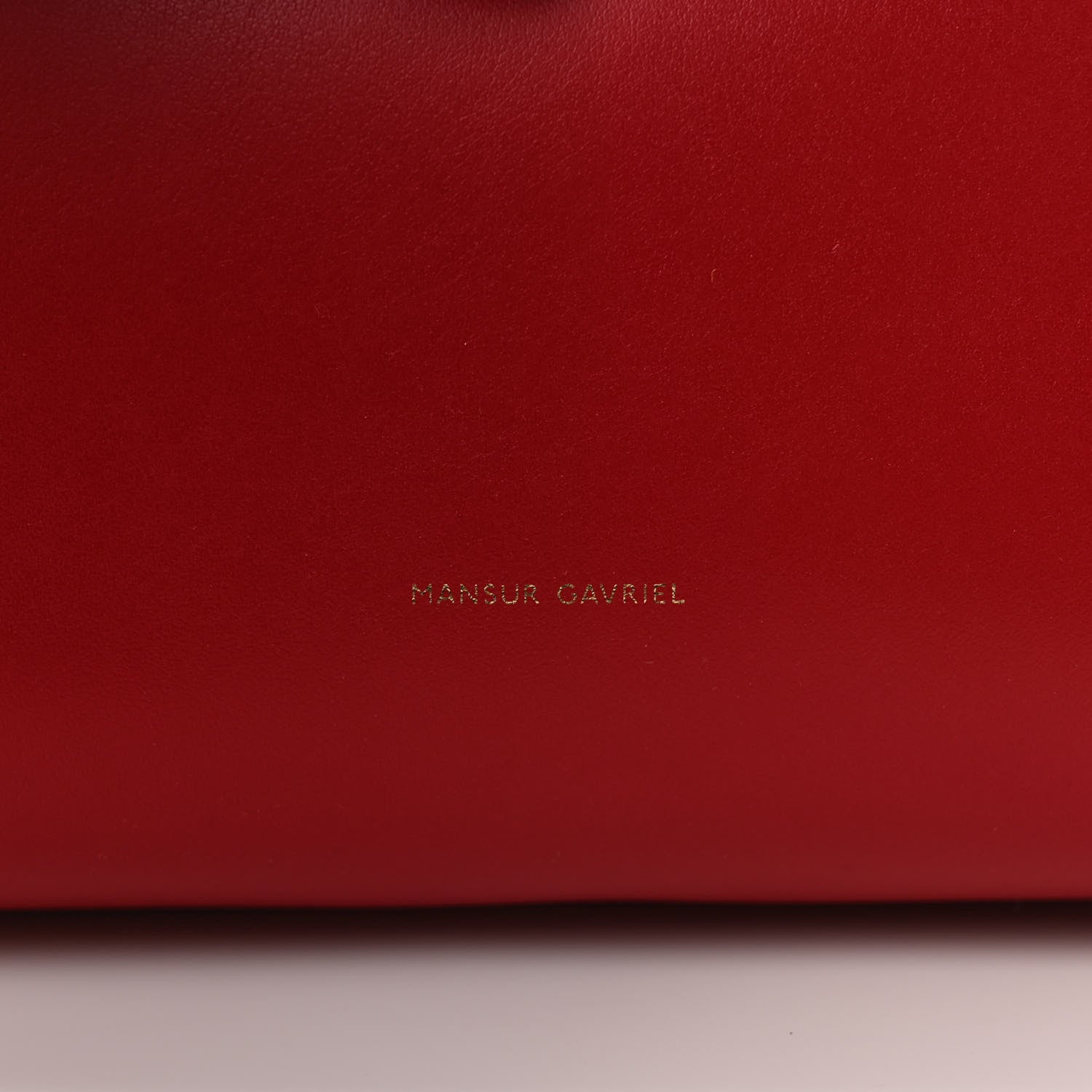 Mansur Gavriel Calfskin Mini Mini Lady Bag Flamma 6 of 8