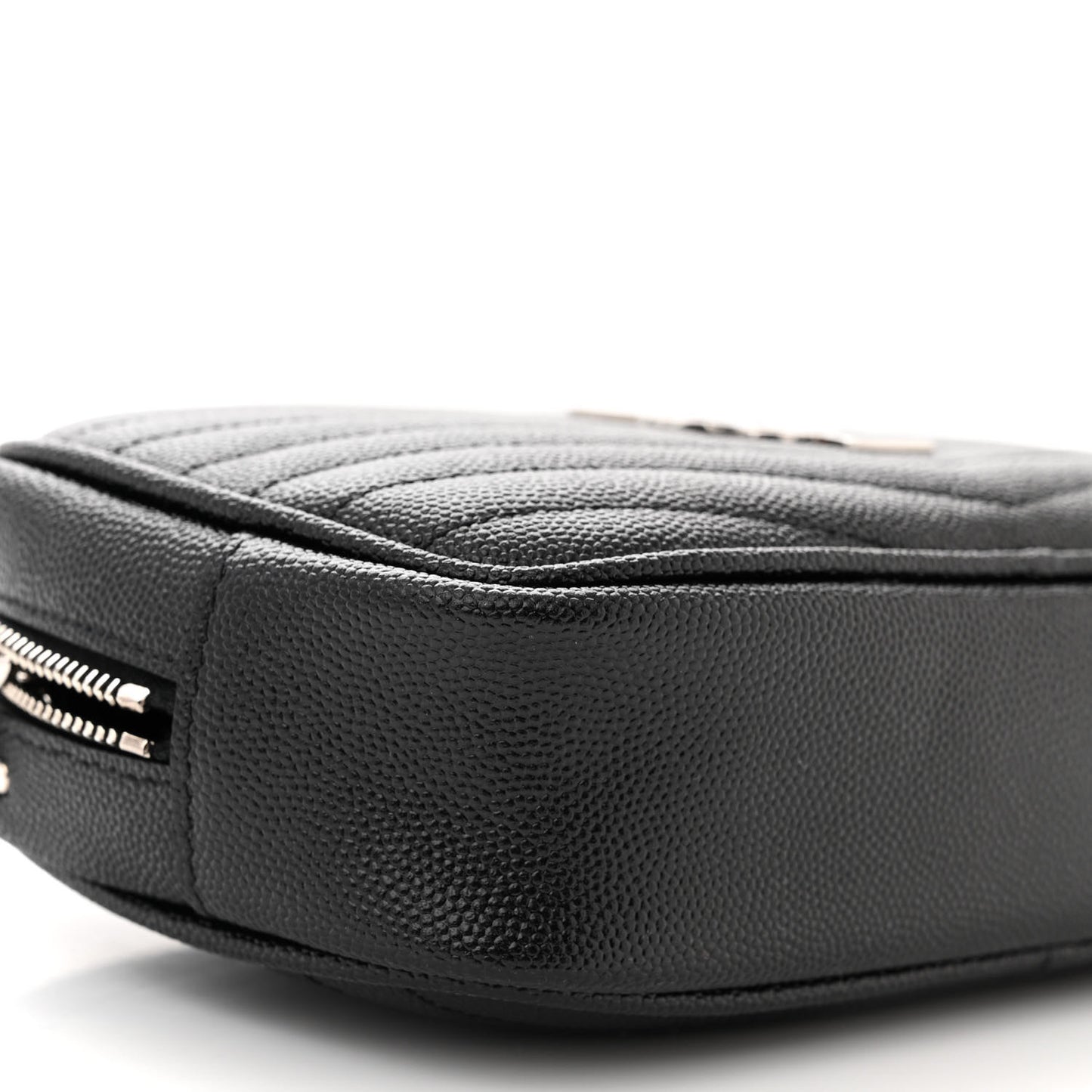 Grain De Poudre Matelasse Monogram Mini Lou Camera Bag Black
