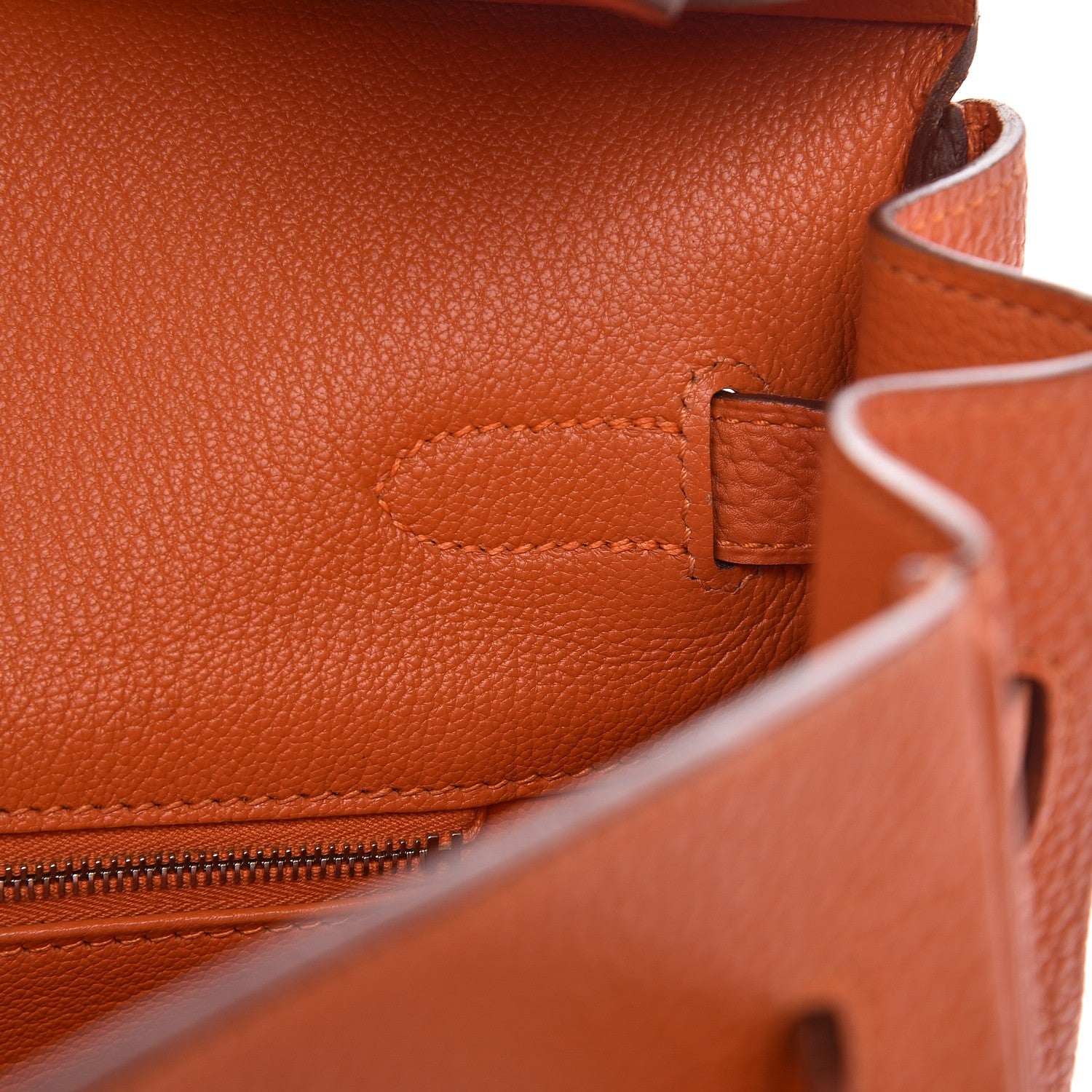 Hermes Togo Birkin 35 Orange 12 of 37