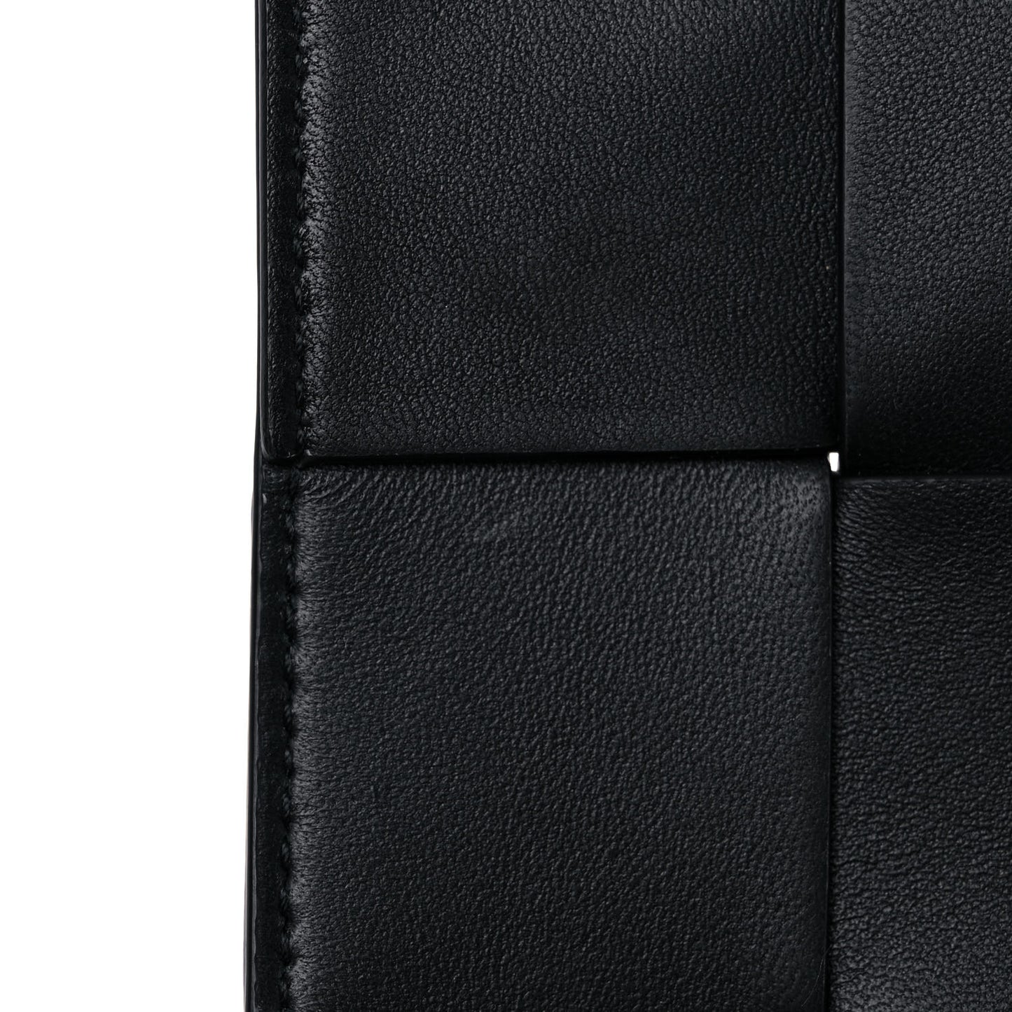 Spazzolato Maxi Intrecciato Cassette Crossbody Bag Black