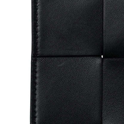 Bottega Veneta Spazzolato Maxi Intrecciato Cassette Crossbody Bag Black 11 of 14