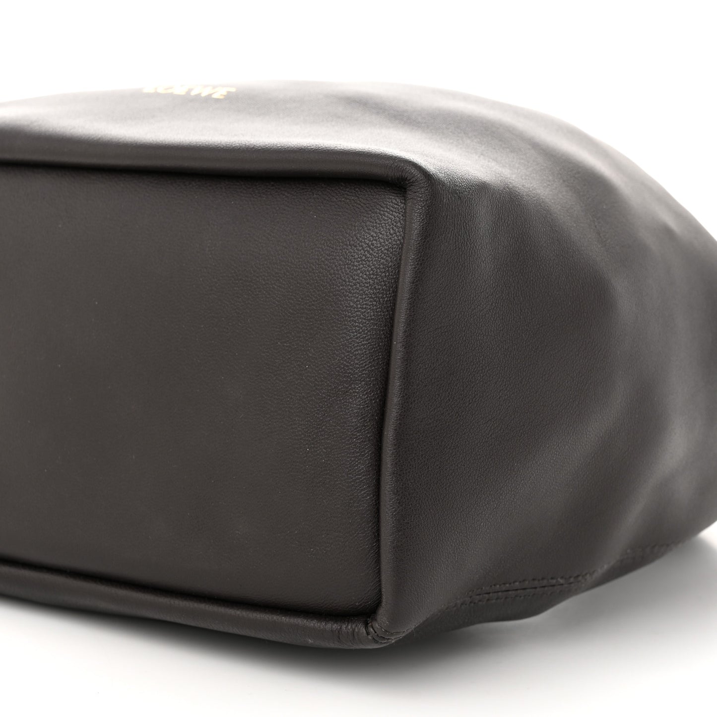 Nappa Small Squeeze Bag Dark Brown