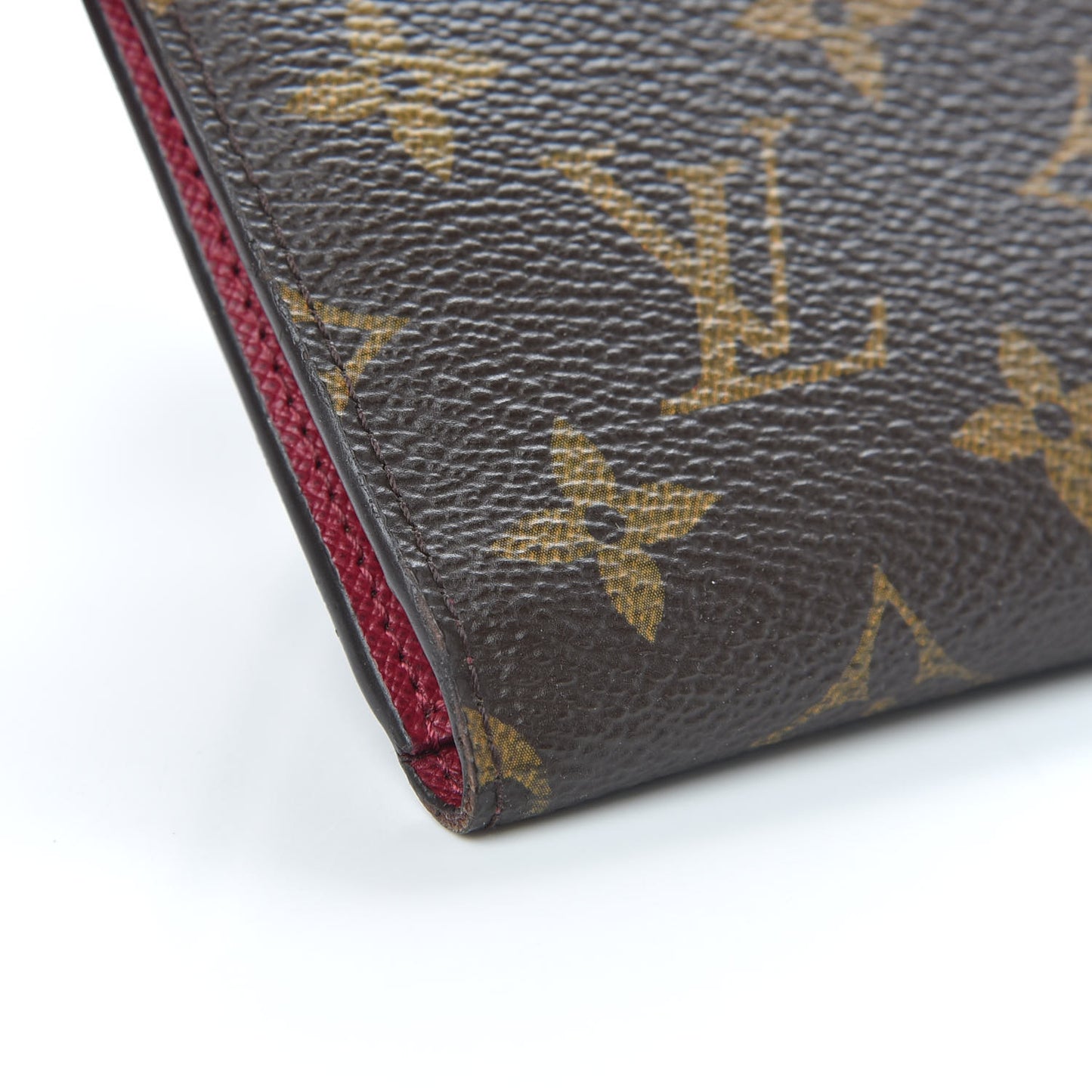 Monogram Adele Compact Wallet Fuchsia