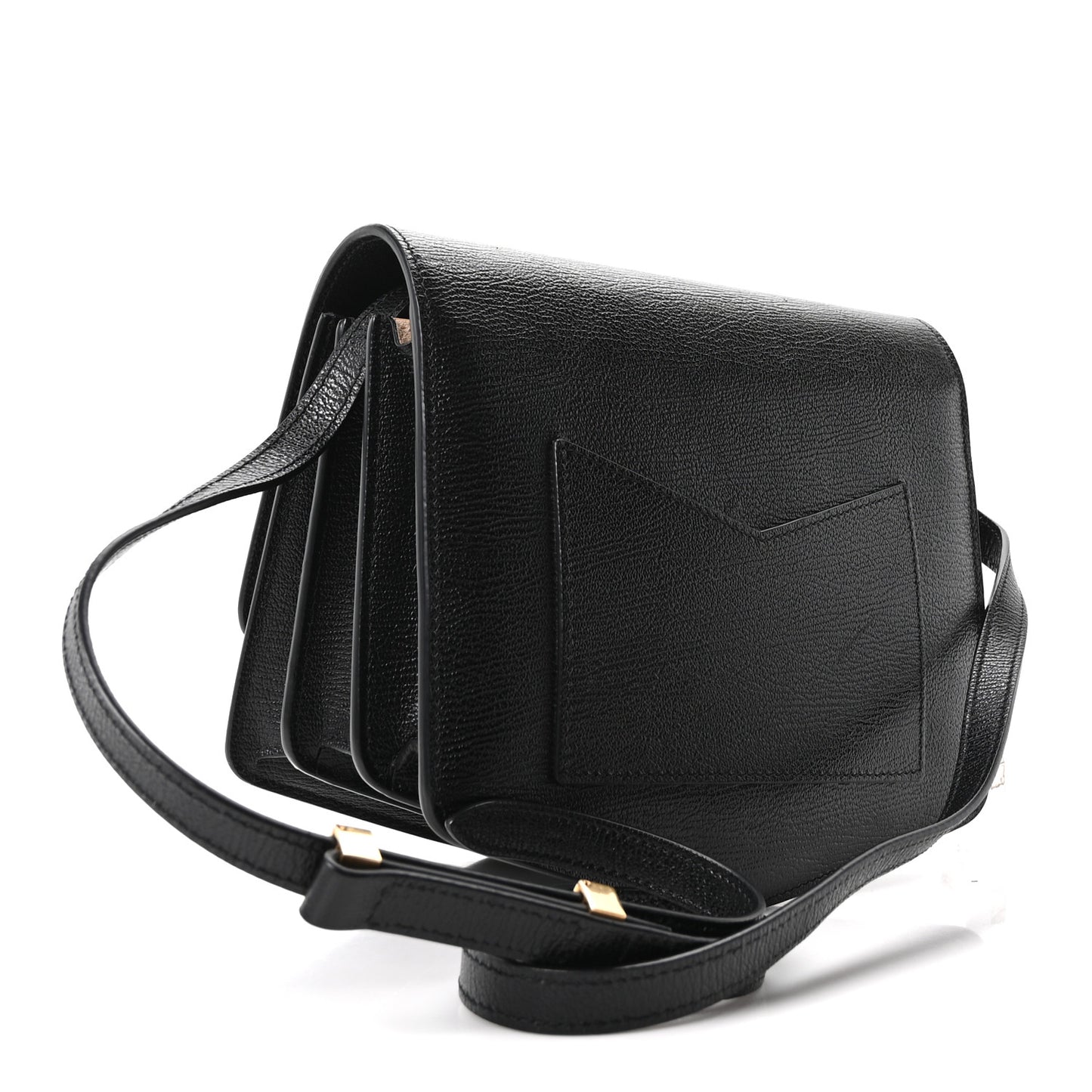 Calfskin Small Le Papa Crossbody Black