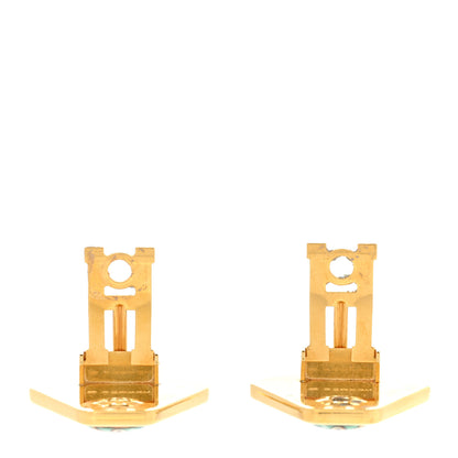 Hermes Printed Enamel Clip On Earrings 3 of 6
