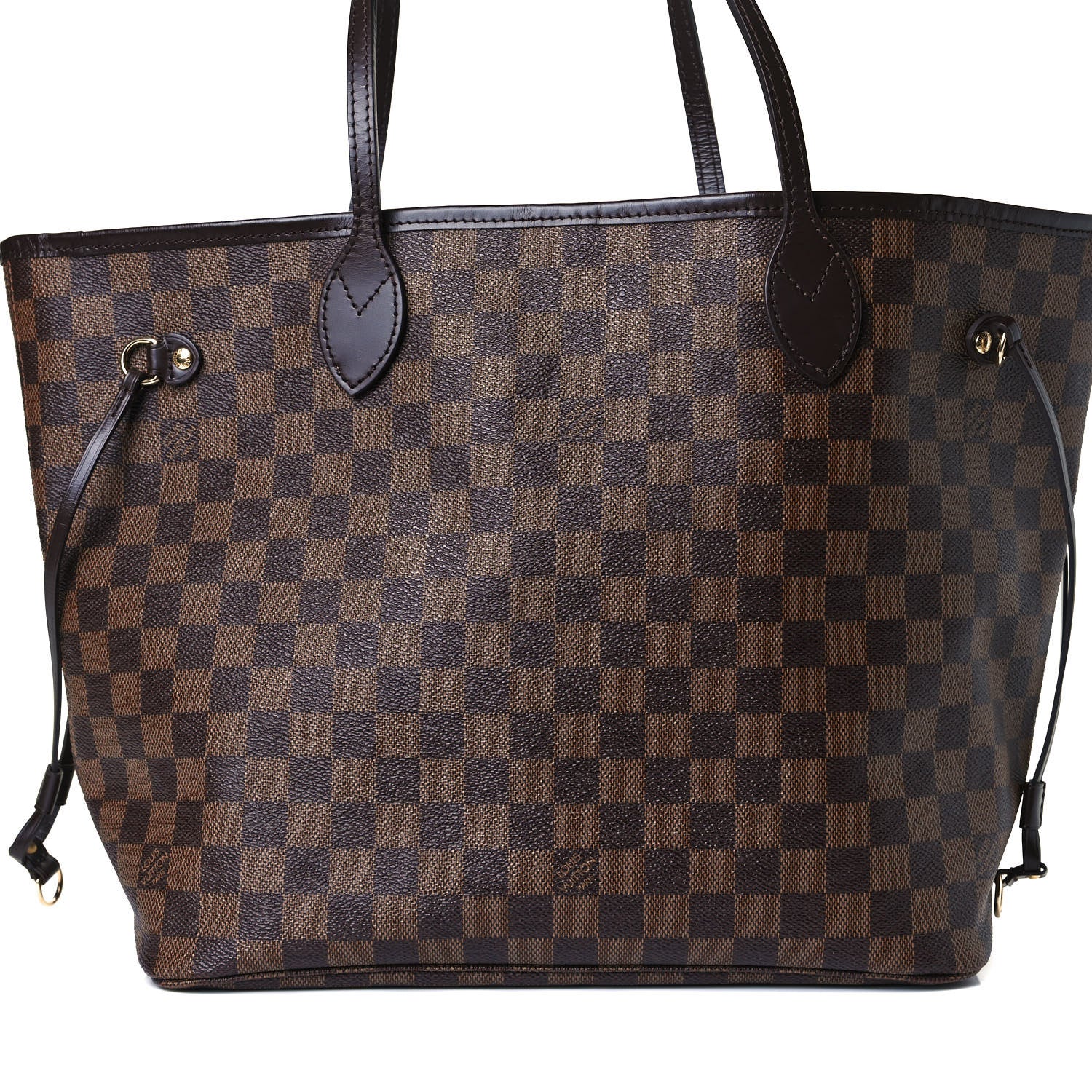 Louis Vuitton Damier Ebene Neo Neverfull MM Rose Ballerine 10 of 15