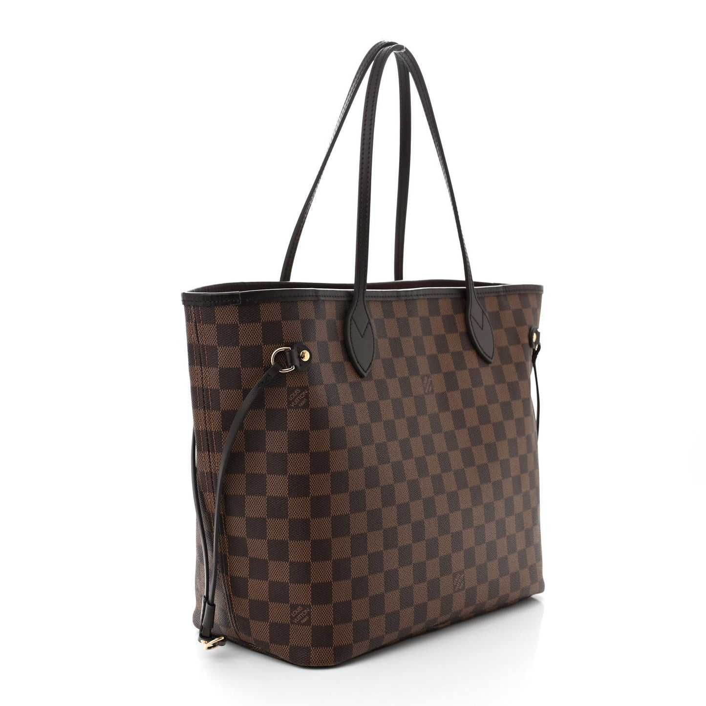 Damier Ebene Neo Neverfull MM Rose Ballerine