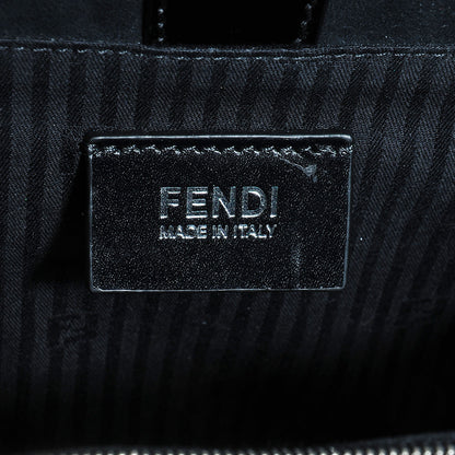 Fendi Patent Vitello Elite Petite 2Jours Tote Black 6 of 9
