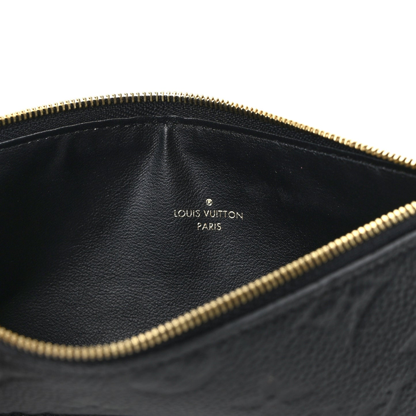 Empreinte Felicie Chain Wallet Zippered Insert Black