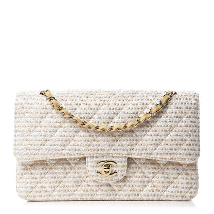 Chanel Tweed Medium Double Flap Multicolor 1 of 12