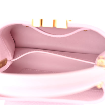 Louis Vuitton Taurillon LV Ski Capucines Mini  Pearly Lilac 5 of 9