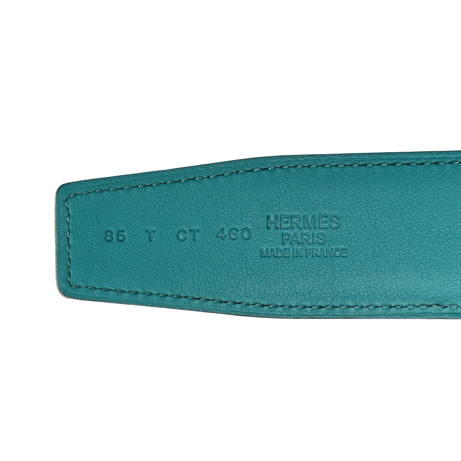 Hermes Swift Epsom Reversible 32mm Belt Strap 85 34 Bleu Indigo Bleu Paon 5 of 5