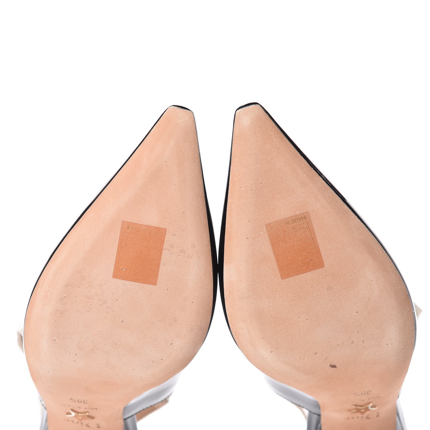 Patent Ribbon J'Adior Slingback 65mm Pumps 39.5 Black
