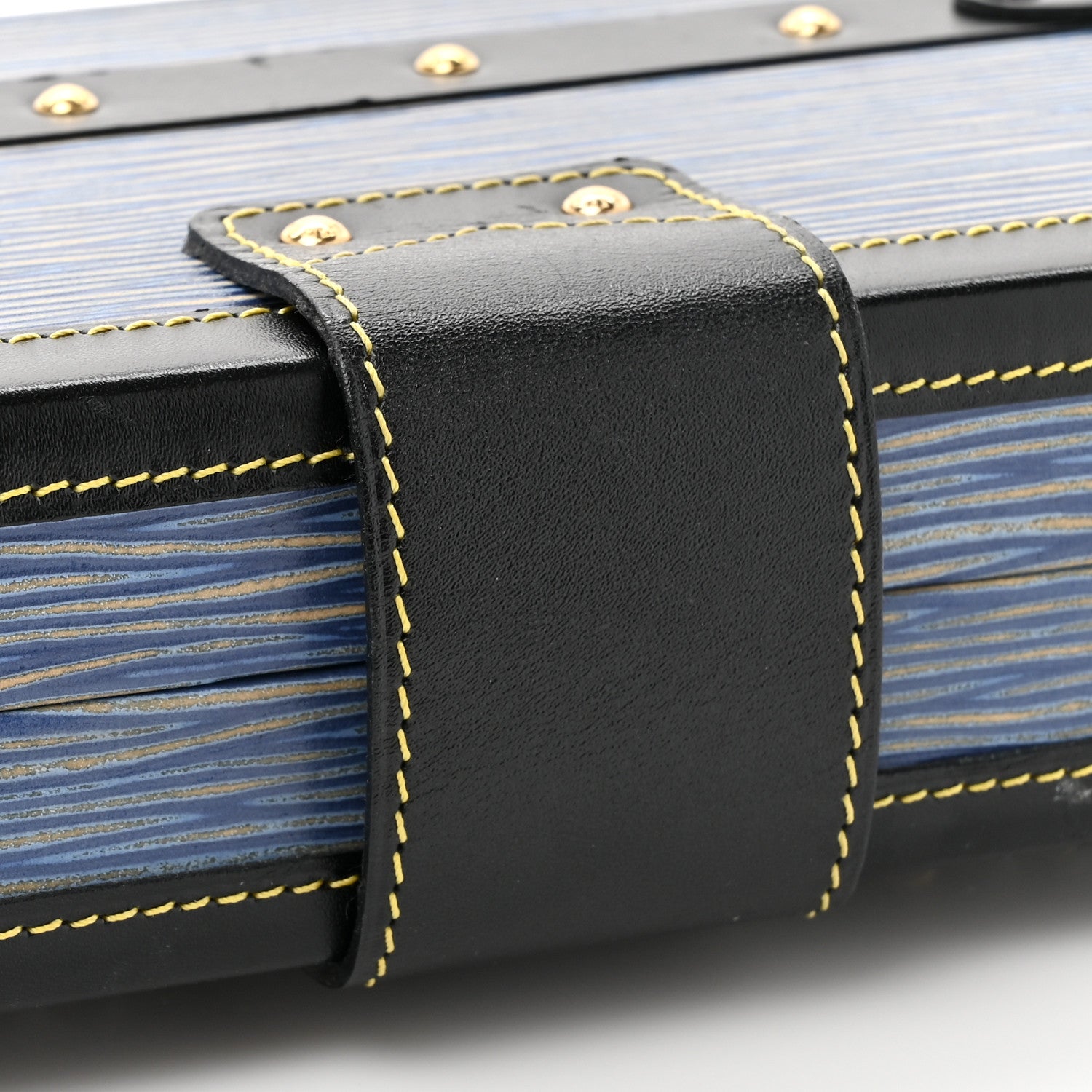 Louis Vuitton Epi Petite Malle Denim Light 16 of 18