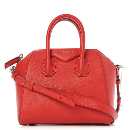 Givenchy Sugar Goatskin Mini Antigona Medium Red 1 of 7
