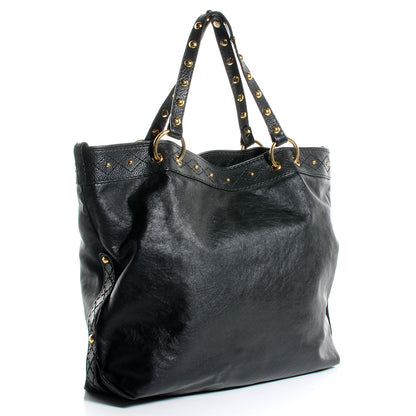 Gucci Leather Irina Tote Black 3 of 7
